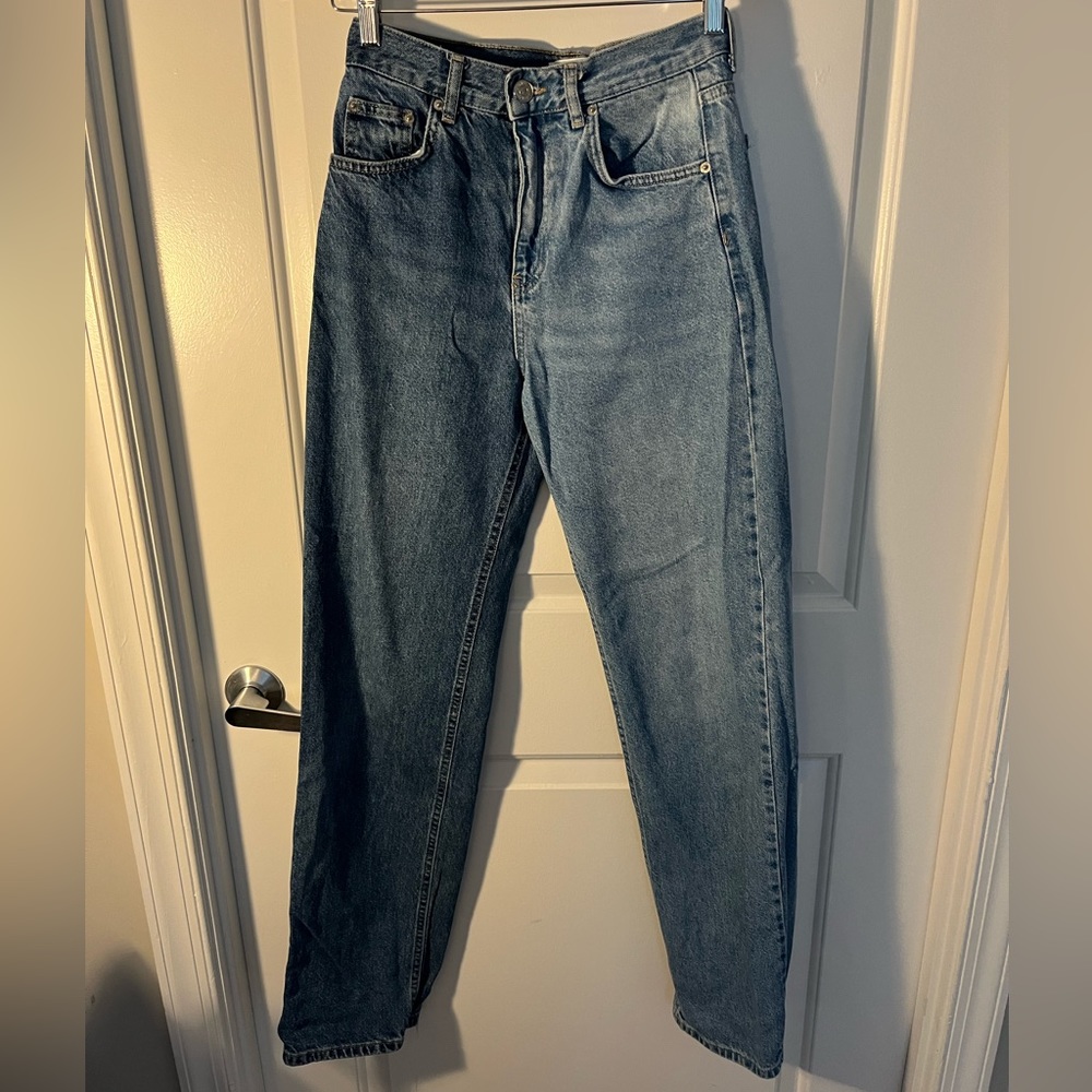 Pull&Bear | Two Color | Blue Straight Leg Jeans